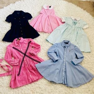 Ralph Lauren Girls dresses lot size 4T